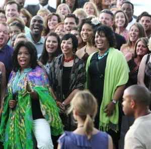 Oprah celebrates in Sydney with Ultimate Fans